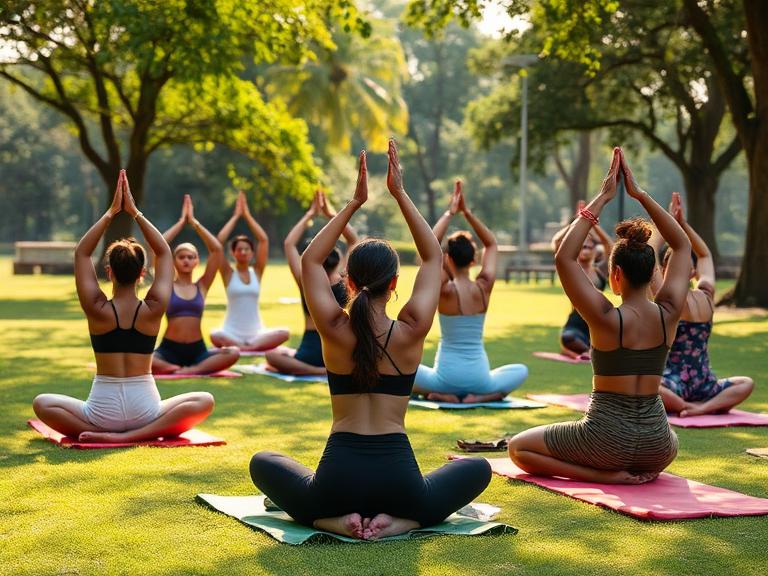 Outdoor Yoga Classes in Chennai